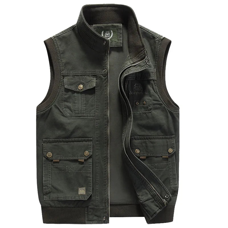 Gilet tactique fonctionnel d'extérieur pour homme