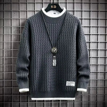 Pull en maille doux, chaud et confortable
