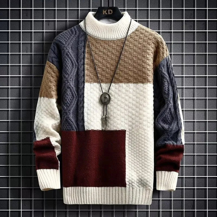 Pull en maille doux, chaud et confortable