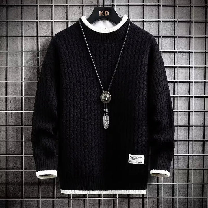 Pull en maille doux, chaud et confortable