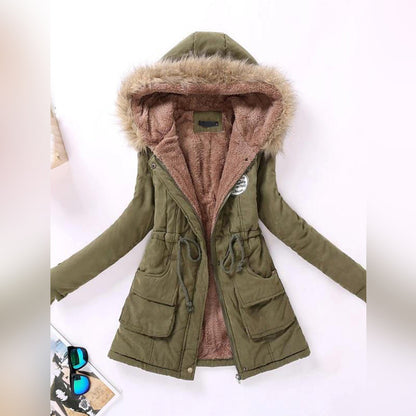 Winterjacke Warm Bequem Damen - IdealeKleiden