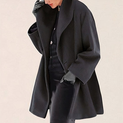 Parka d'hiver chaud à capuche mi-long pour femme