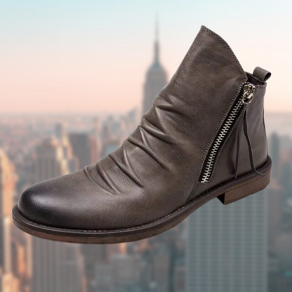 Bottes en cuir élégantes Design lisse