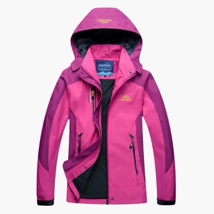 Veste de randonnée imperméable et respirante
