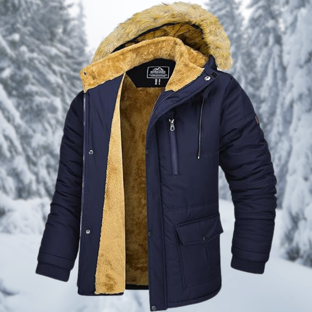 Warmes Winter Fleece Jacket Damen - IdealeKleiden