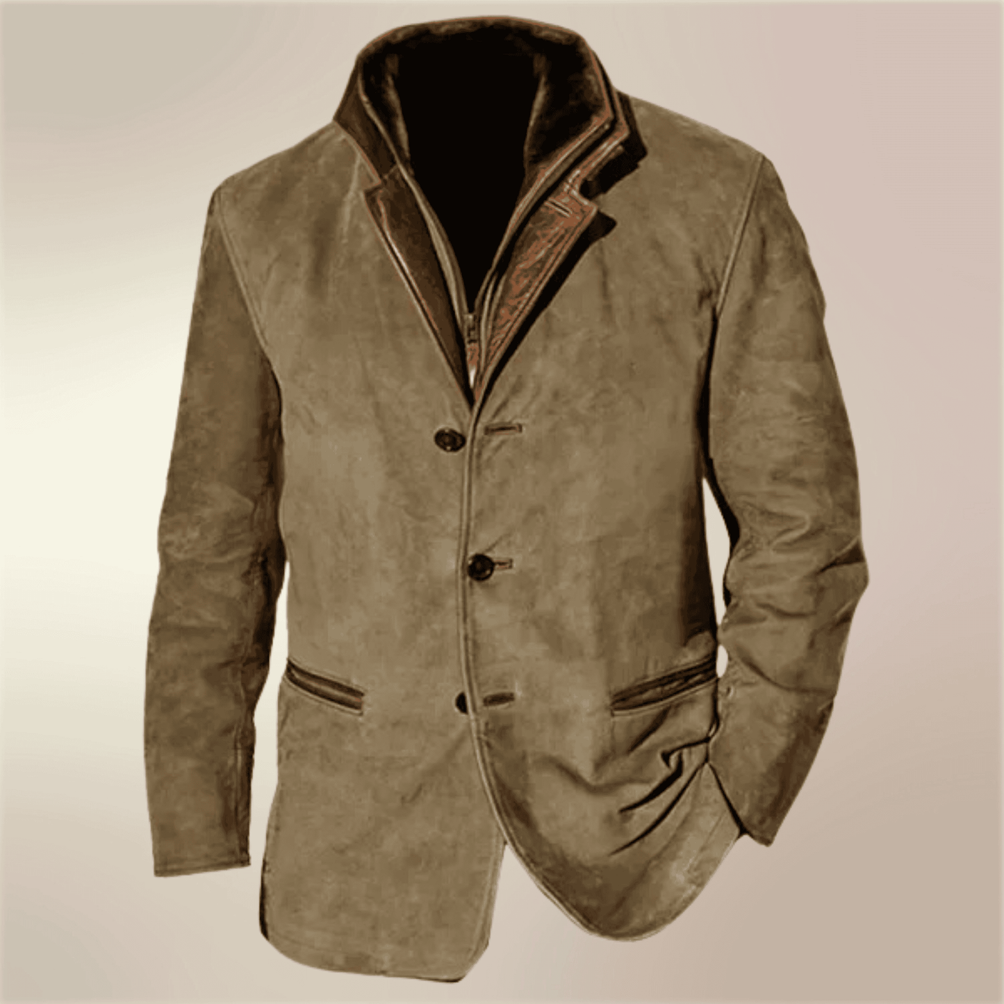 Veste d'automne chaude isolée pour homme