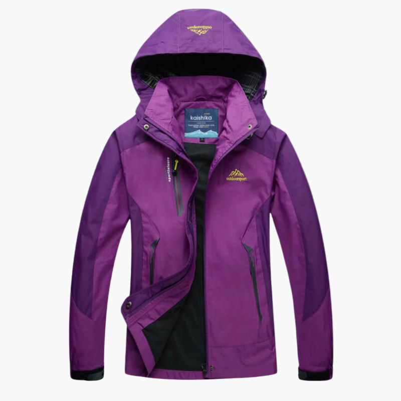 Veste de randonnée imperméable et respirante