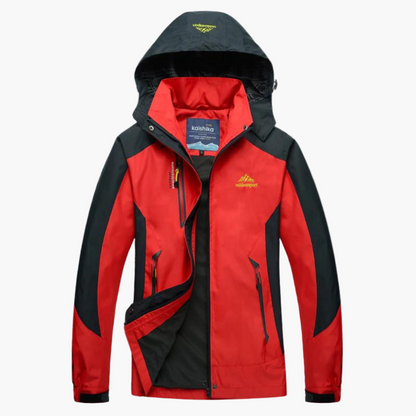 Veste de randonnée imperméable et respirante