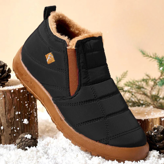Warme Winterstiefel Flanell Innenfutter - IdealeKleiden