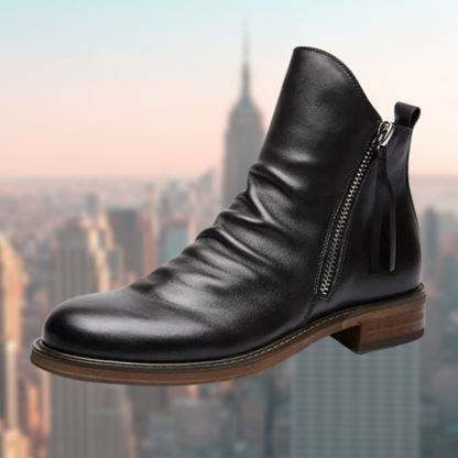 Bottes en cuir élégantes Design lisse