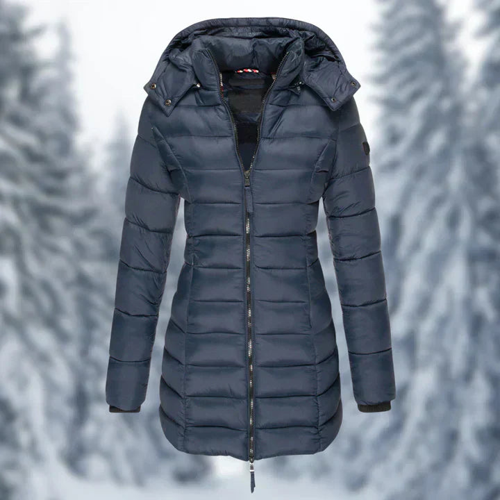 Manteau léger pour femme avec capuche en polaire chaude
