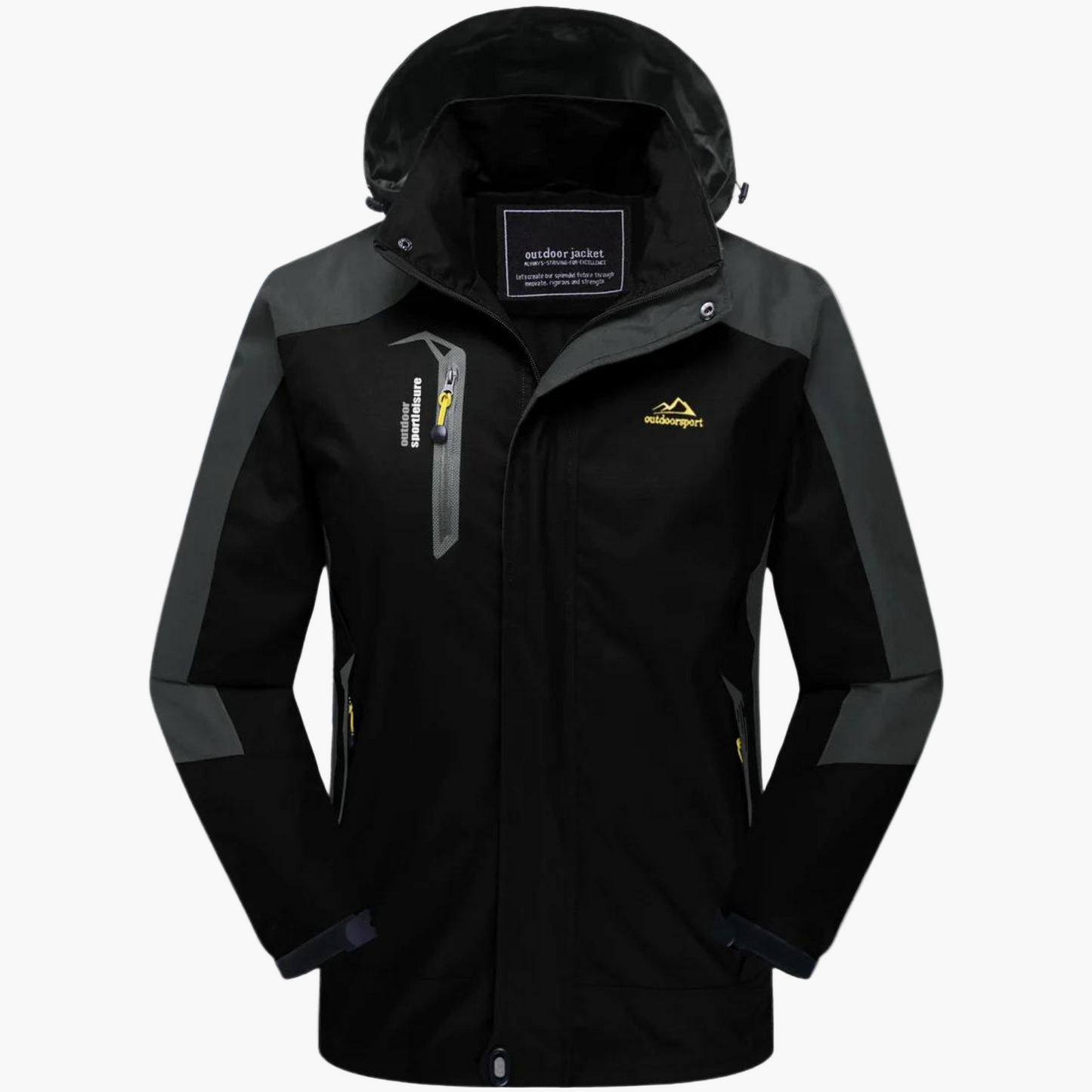 Wasserdichte Outdoor-Jacke Atmungsaktiv Wanderjacke - IdealeKleiden