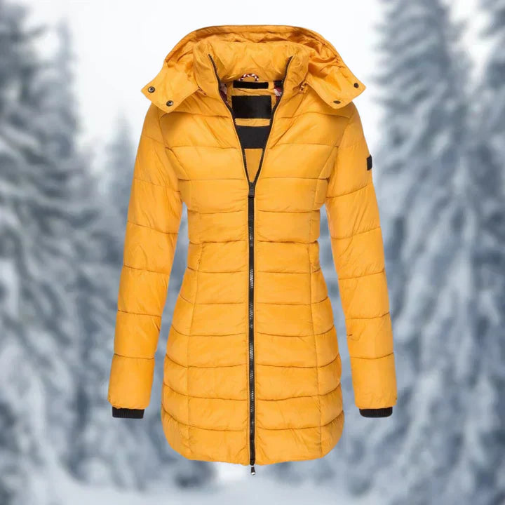 Manteau léger pour femme avec capuche en polaire chaude