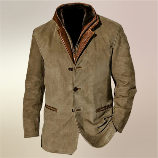 Herren Vintage Wintermantel Elegant - IdealeKleiden
