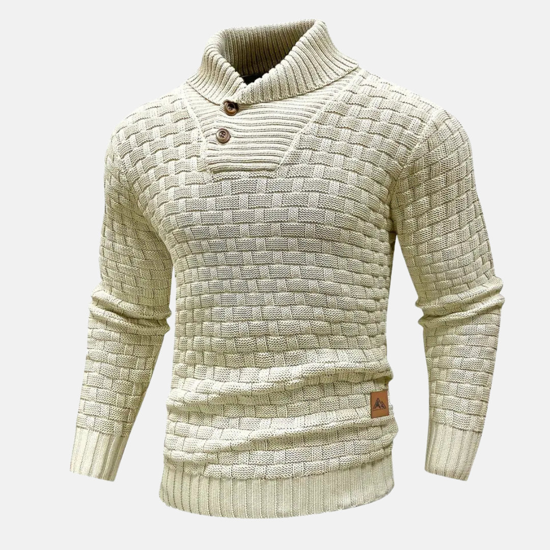 Pull en tricot doux pour hommes
