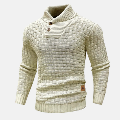 Pull en tricot doux pour hommes