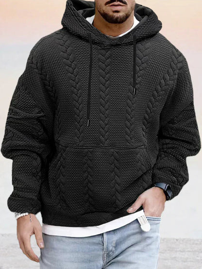 Sweat à capuche oversize doux
