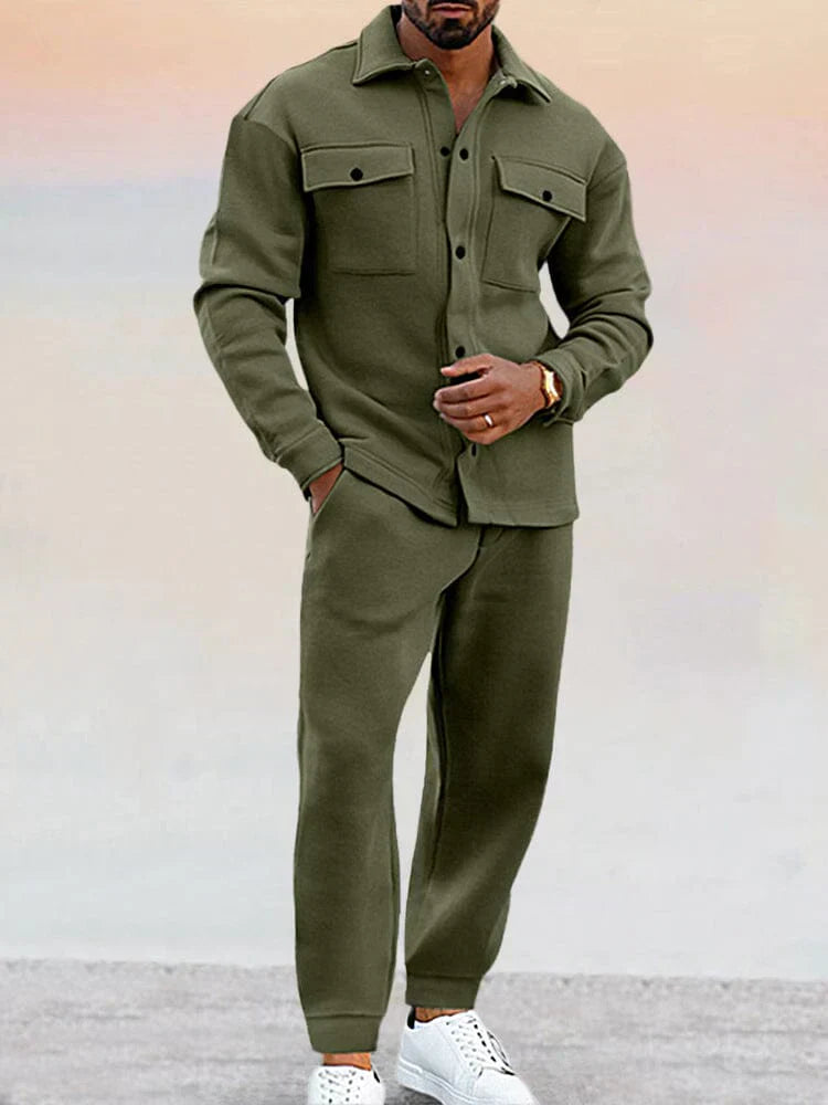 Costume deux pièces pour homme, moderne et sportif