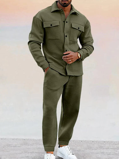 Costume deux pièces homme élégant et sportif