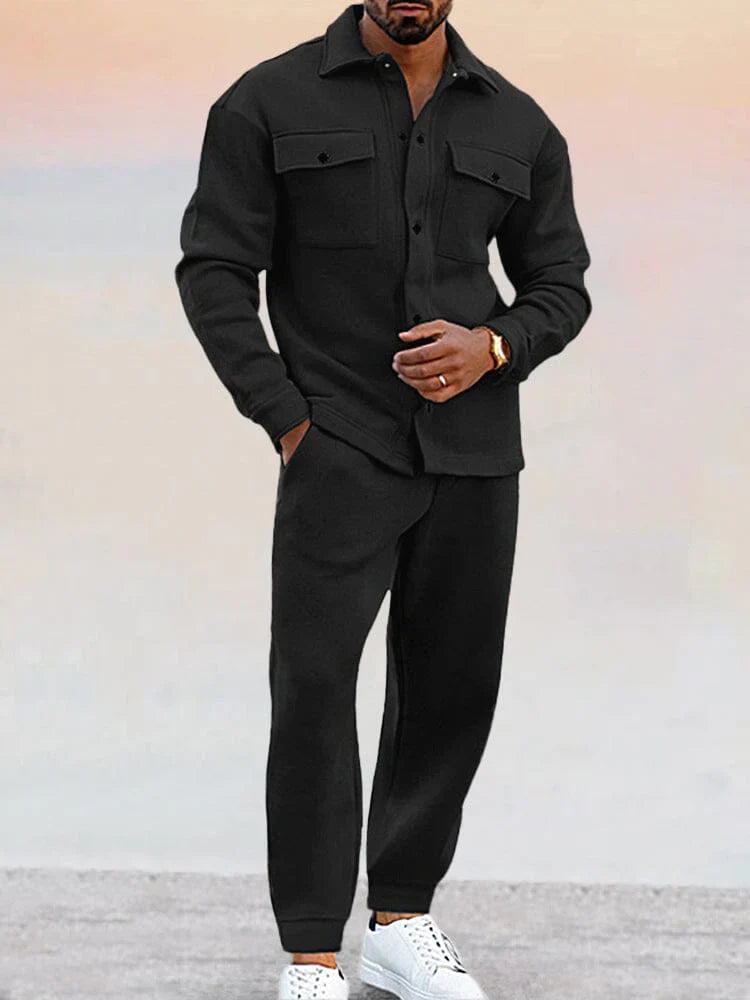 Costume deux pièces homme élégant et sportif