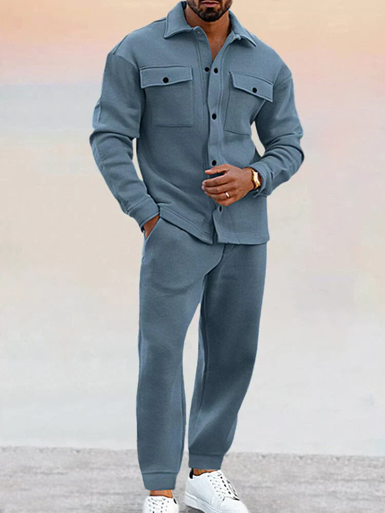 Costume deux pièces pour homme, moderne et sportif