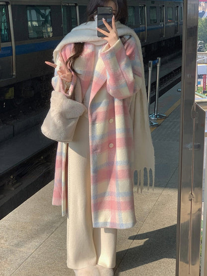 Élégante veste d'hiver en laine pour femmes