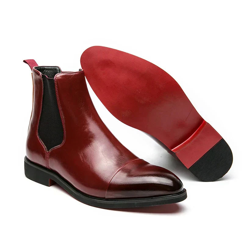 Bottes montantes robustes pour homme