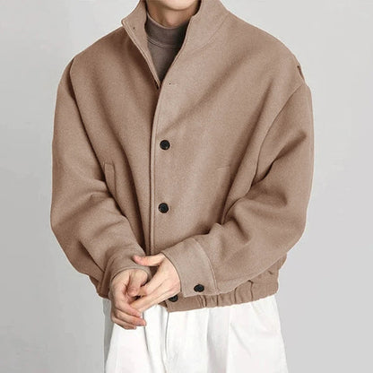 Herren Winterjacke Bequem Warm Isoliert - IdealeKleiden