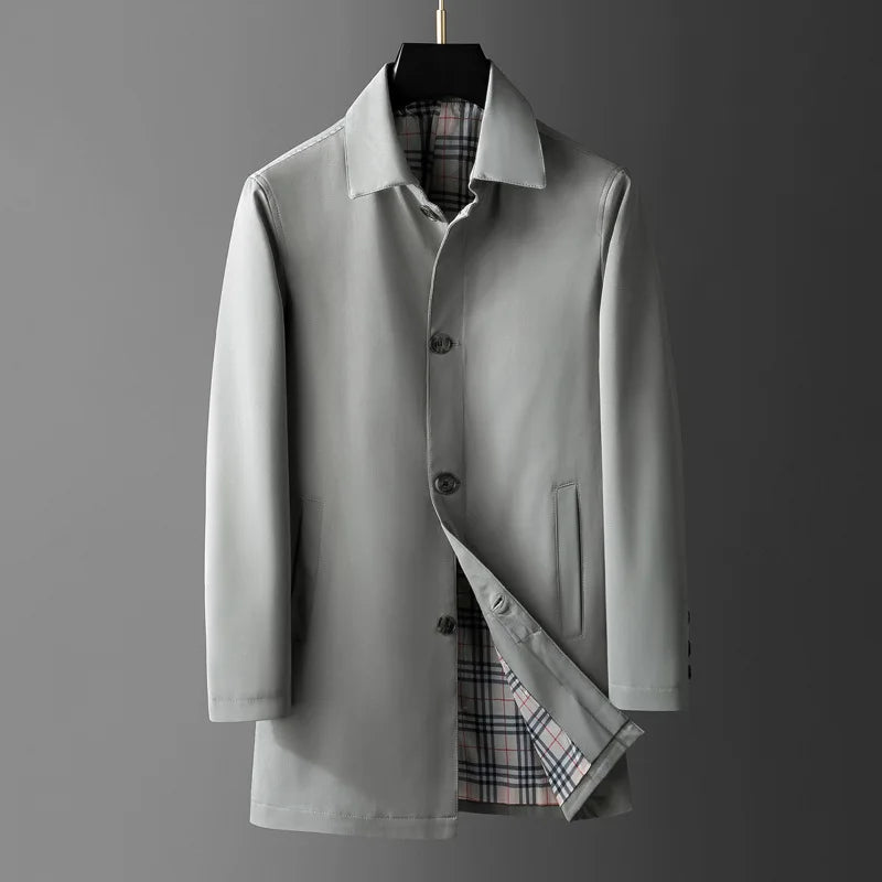 Manteau Homme Design Classique Élégant