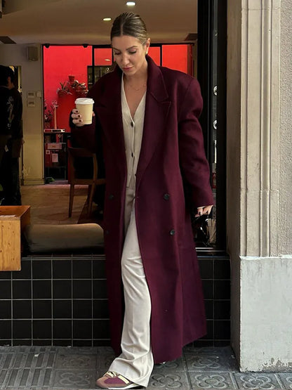 Manteau d'hiver élégant et sans souci