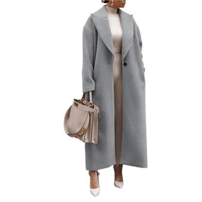 Manteau d'hiver femme chaud en peluche Parka