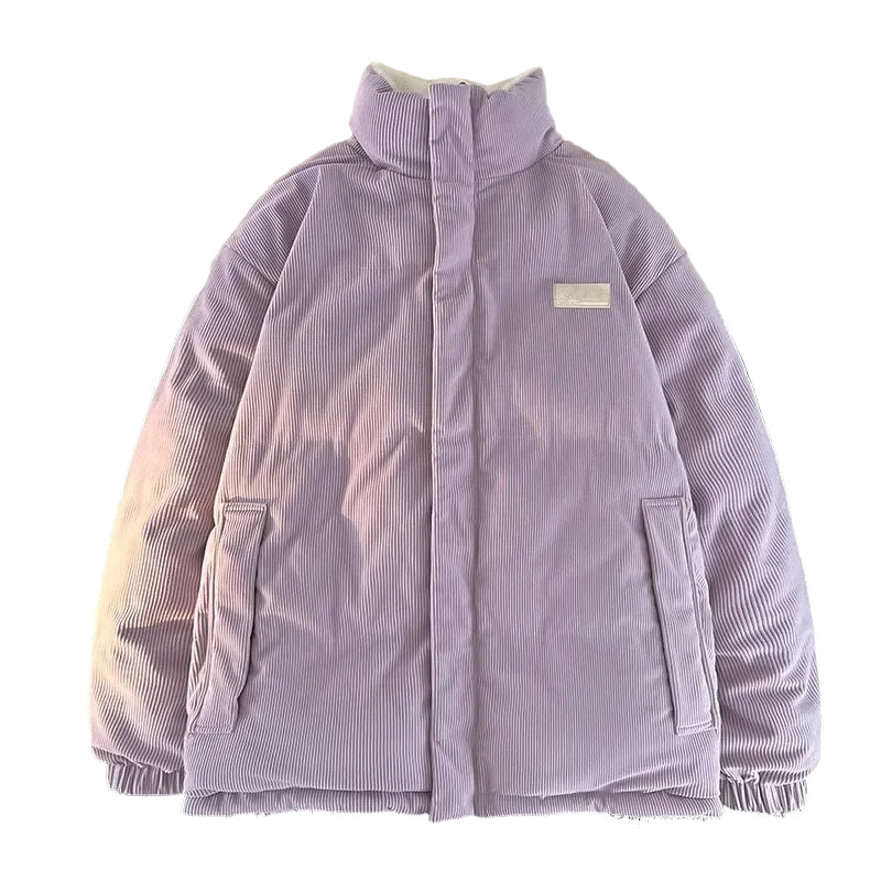 Doudoune matelassée d'hiver style streetwear – Décontractée et chaude