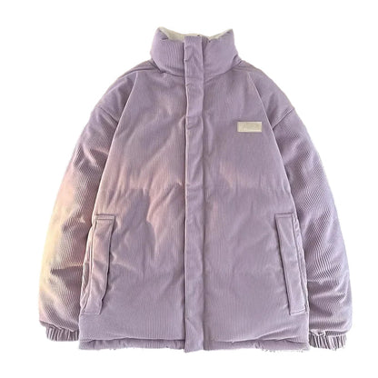 Doudoune matelassée d'hiver style streetwear – Décontractée et chaude