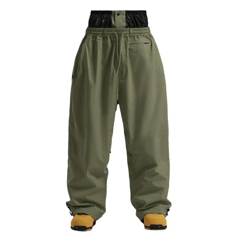 Pantalon de ski unisexe style cargo confortable