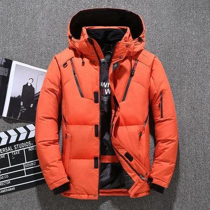 Veste d'hiver chaude moderne pour hommes