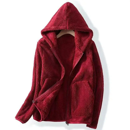 Parka d'hiver pour femme à capuche, chaud et isolé