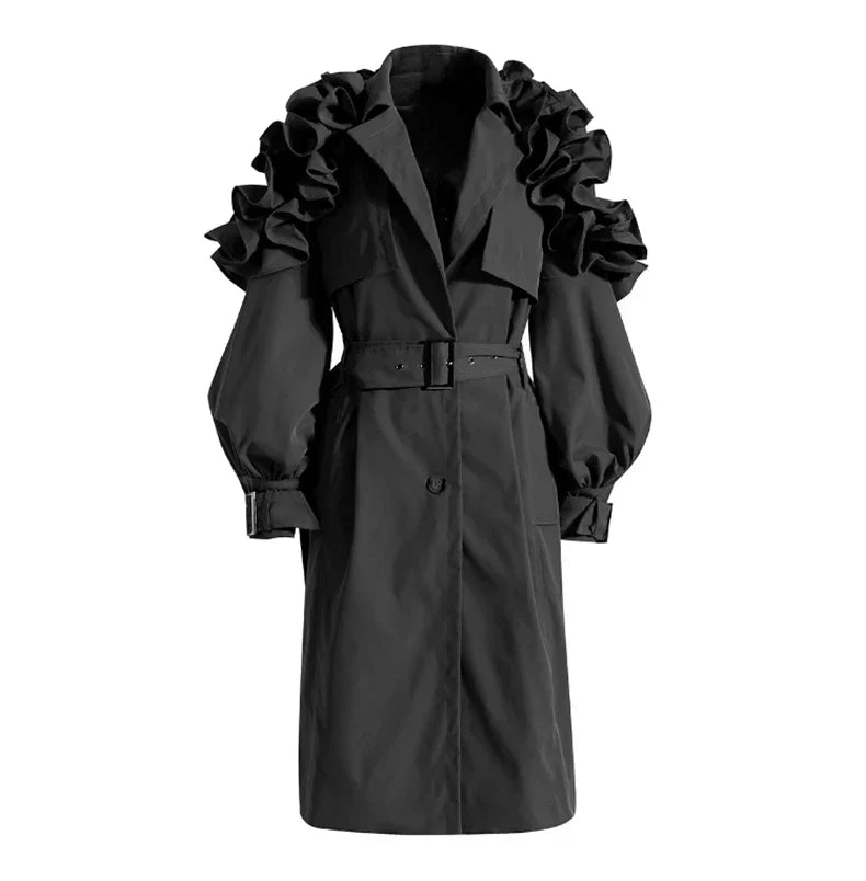 Manteau élégant pour femme Élégant Noir