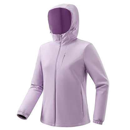 Veste d'hiver imperméable doublée pour femme