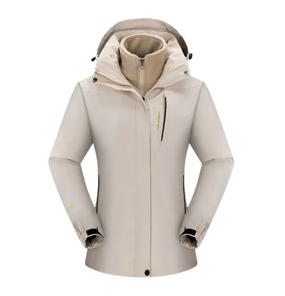 Veste de randonnée pratique 3 en 1, isolation polaire