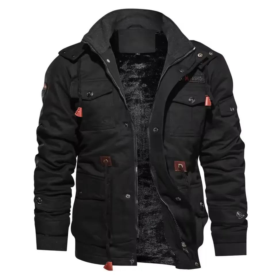 Herren Winterparka Wärmeisoliert Stylish - IdealeKleiden