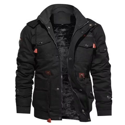 Herren Winterparka Wärmeisoliert Stylish - IdealeKleiden
