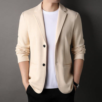 Blazer élégant en tissu doux au toucher