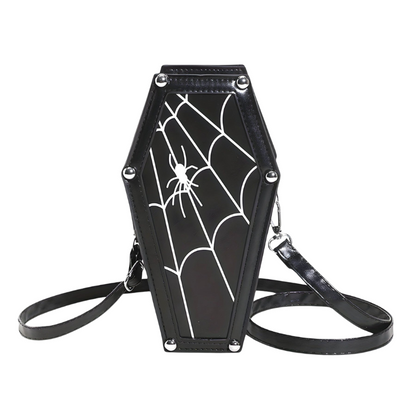 Sac bandoulière gothique petit cercueil