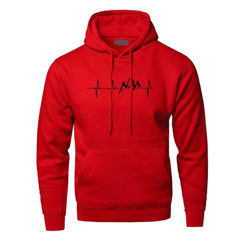 Sweat à capuche tendance coton polyester confort