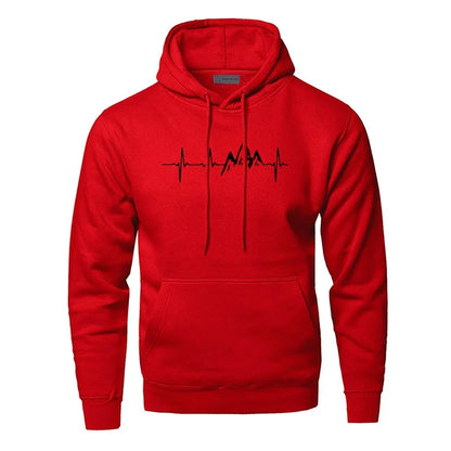 Sweat à capuche tendance coton polyester confort