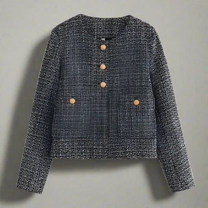 Veste en tweed classique pour femme