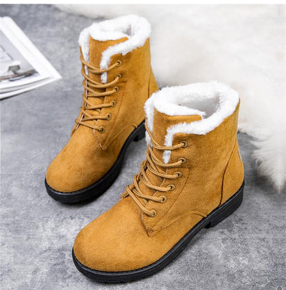 Bottes d'hiver pour femme Bottes de neige chaudes