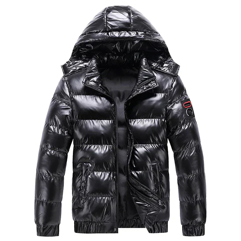 Veste d'hiver imperméable isolée de type « puffer »