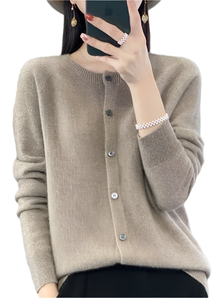 Veste d'hiver longue à manches longues pour femme avec pull