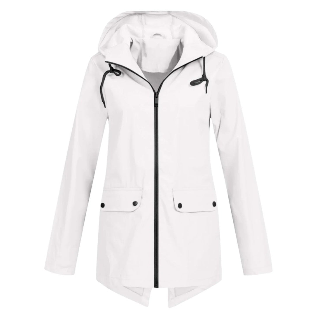 Veste imperméable décontractée pour femme automne hiver